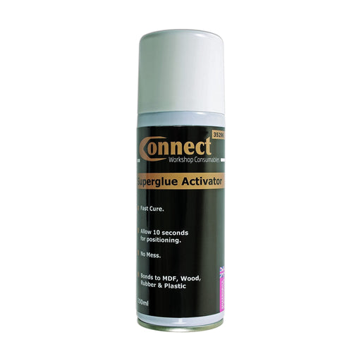 Connect Superglue Activator C7455 200ml 35296 Tool Connection - Town Tools 
