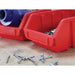 Faithfull 12 Plastic Storage Bins with Wall Mounting Rails Faithfull - Town Tools