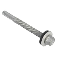 Forgefix TechFast Hex Head Roofing Screw Self-Drill Heavy Section 5.5 x 80mm Pack 50