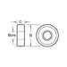 Trend B127 Replacement Bearing 1/2in Diameter 1/4in Bore Trend - Town Tools