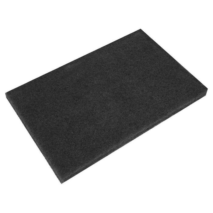 Sealey Black Stripping Pads 12 x 18 x 1" Pack of 5 BSP1218 Sealey - Town Tools 