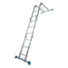 Silverline Multipurpose Ladder with Platform 3.6m 12-Tread Silverline - Town Tools 