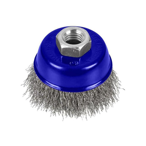 Bluespot Tools Steel Wire Cup Brush 65mm M14 X 2 BlueSpot Tools - Town Tools