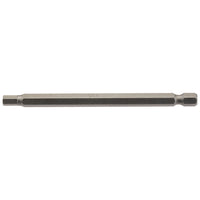 Draper Hexagonal Insert Bit, 5mm, 1/4" Hex, 100mm Long (Pack of 1) 64374
