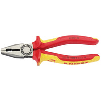 Draper Knipex 03 08 180UKSBE VDE Fully Insulated Combination Pliers, 180mm 31918