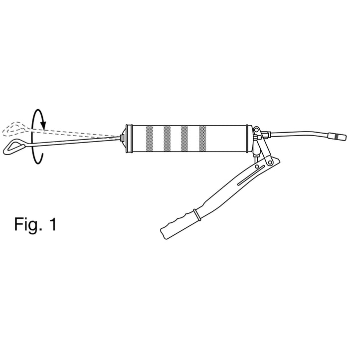 Laser Grease Gun 500cc 0241 Laser - Town Tools 