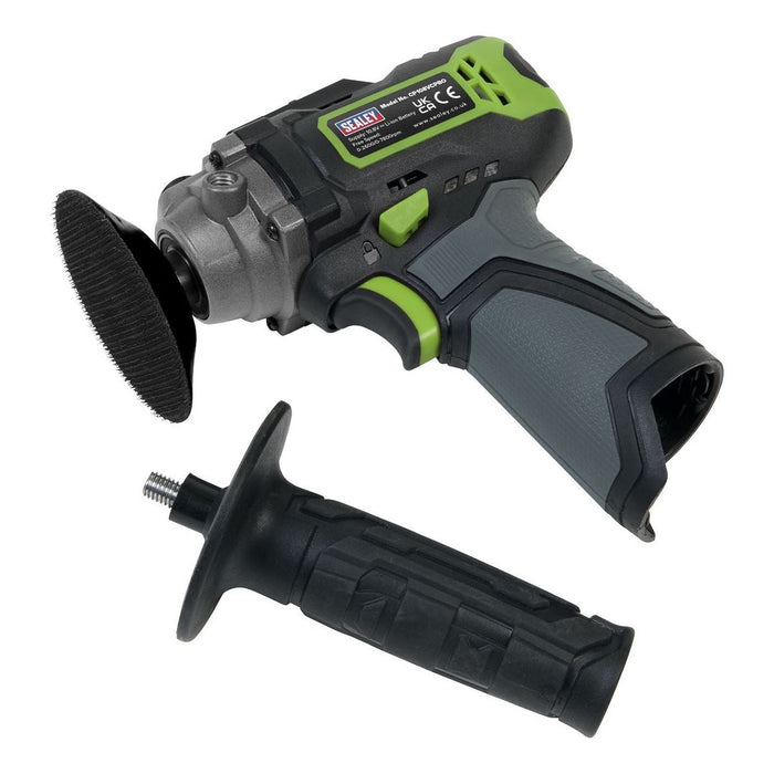 Sealey Cordless Polisher75mm 10.8V 2Ah SV10.8 Series CP108VCP Sealey - Town Tools 