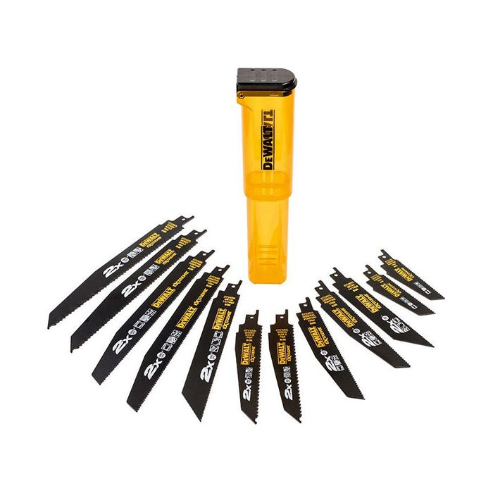 Dewalt Power Tools DT2441L 2X Life Reciprocating Saw Blade Set, 12 Piece DeWALT Power Tools - Town Tools