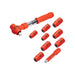 Itl Insulated Insulated 1/2in Drive Imperial Torque Wrench Kit, 10 Piece ITL Insulated - Town Tools