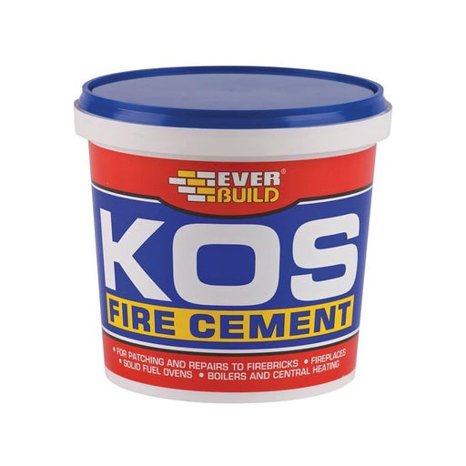 Everbuild Sika KOS Fire Cement Black 1kg Everbuild Sika - Town Tools