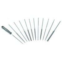 Bahco 2-472-16-2-0 Needle Set of 12 Cut 2 Smoot 160mm (6.2in)