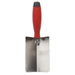 Sealey Stainless Steel Internal Corner Trowel with Rubber Handle 120 x 60mm Sealey - Town Tools 