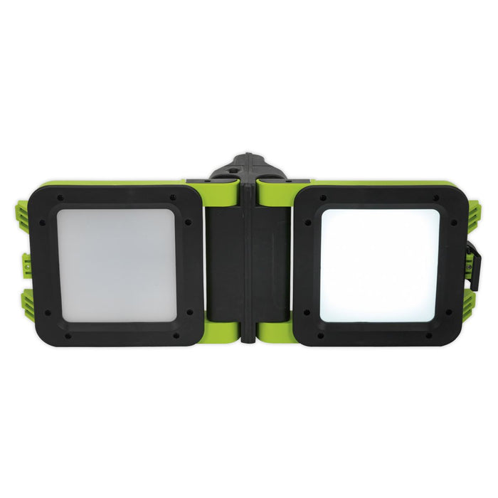 Sealey Rechargeable Floodlight 20W SMD LED Folding Case LED190T Sealey - Town Tools 