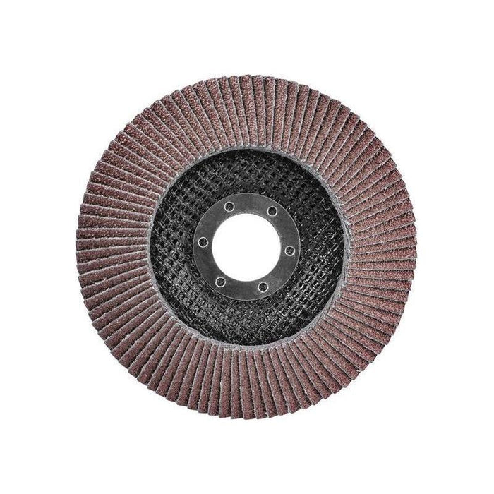 Faithfull Aluminium Oxide Flap Disc 125 x 22mm 80 Grit Faithfull - Town Tools