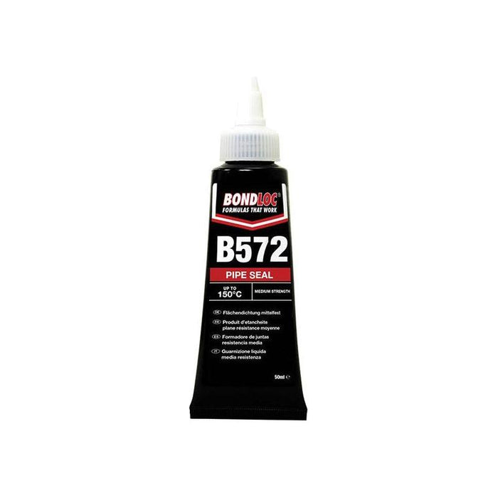 Bondloc B572 Pipe Seal Slow Cure 50ml Bondloc - Town Tools