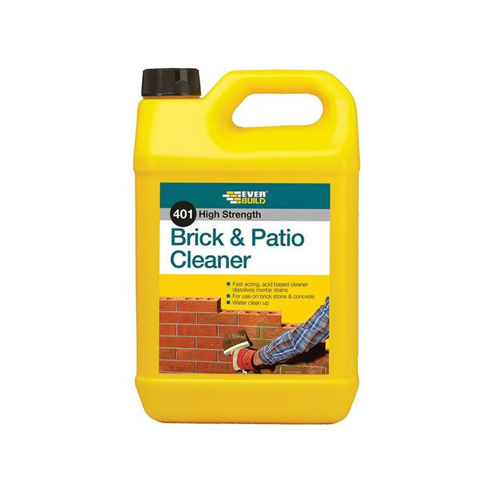 Everbuild Sika 401 Brick & Patio Cleaner 5 litre Everbuild Sika - Town Tools