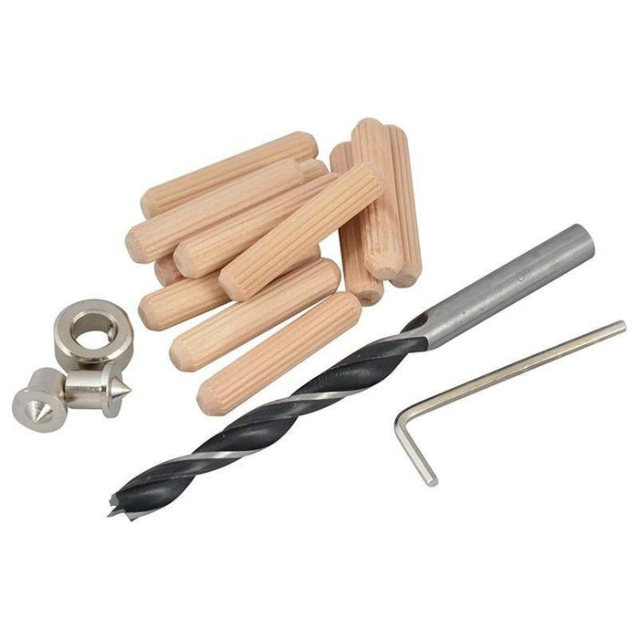 Faithfull Dowel Kit 6mm Drill & Points Faithfull - Town Tools