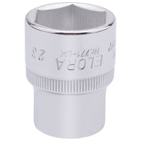 Draper Elora Hexagon Socket, 1/2" Sq. Dr., 23mm 15312