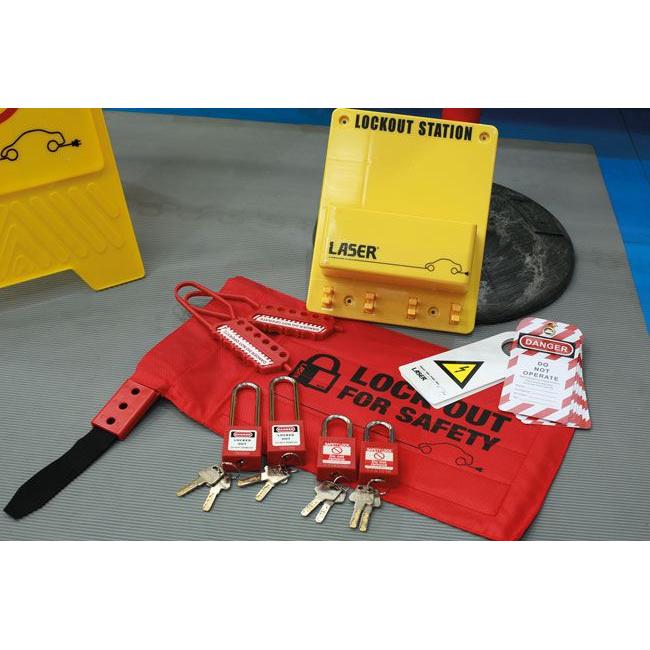 Laser Combined Lockout Station Kit 8153 Laser - Town Tools 