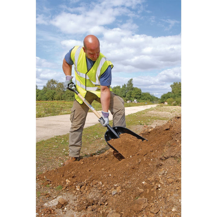 Draper Rubble and Debris/Multi-Purpose ABS Shovel with Hardwood Shaft 19177 Draper - Town Tools 