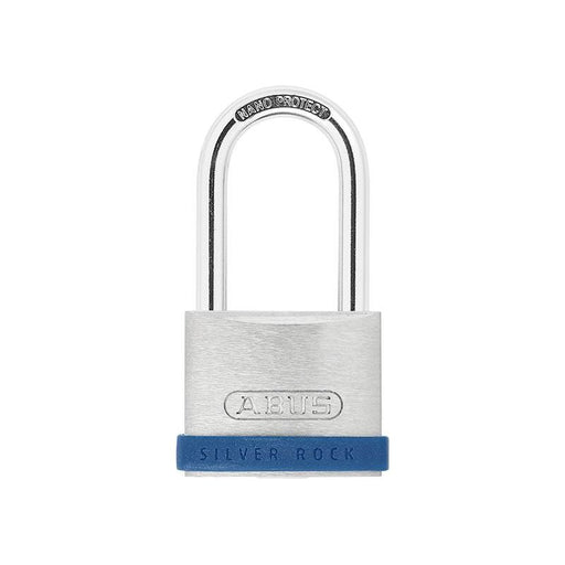 Abus Mechanical 40mm Silver Rock™ 5 Padlock Long Shackle 40mm ABUS Mechanical - Town Tools