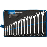 Draper Expert HI-TORQ Imperial Combination Spanner Set (14 Piece)