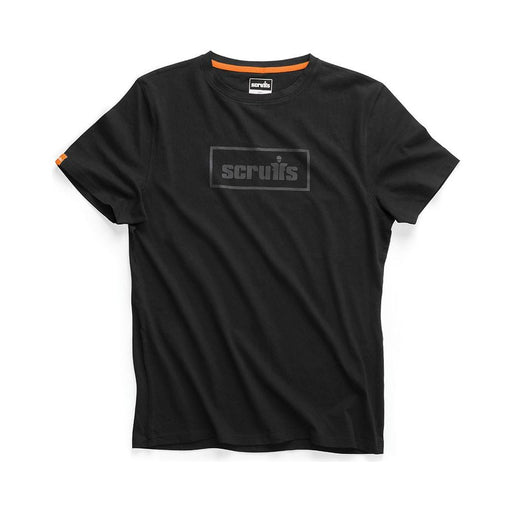 Scruffs Sedona Organic Logo T-Shirt Black XL Scruffs - Town Tools 