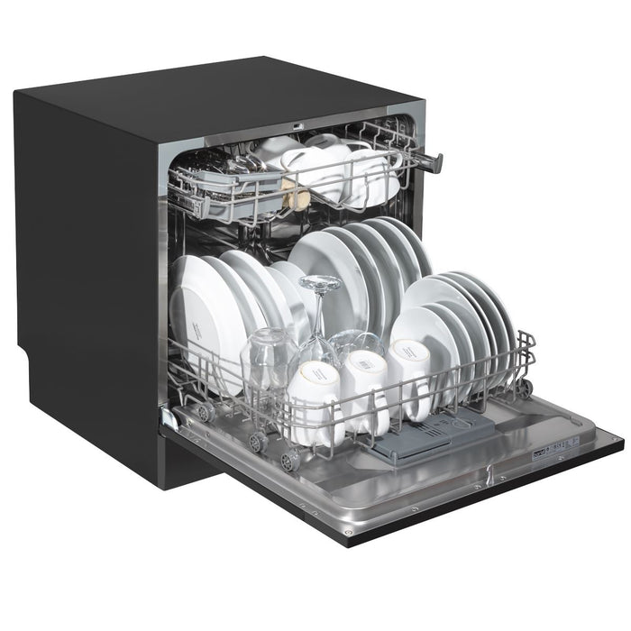 Baridi Tabletop Dishwasher 8 Place Settings 8L Capacity - Black DH88 Baridi - Town Tools 