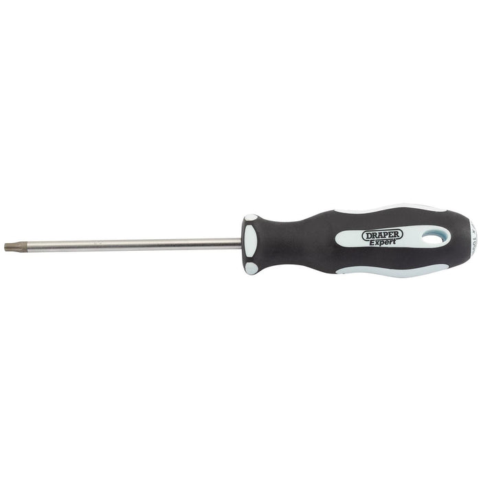 Draper TX-STAR Soft Grip Screwdriver, T20 x 100mm 35077 Draper - Town Tools 