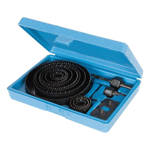 Silverline Holesaw Kit 16pce 19 - 127mm Dia Silverline - Town Tools 