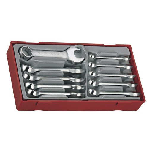 Teng Tools Stubby Combination Spanner Set TT1 10 Pieces Teng Tools - Town Tools 