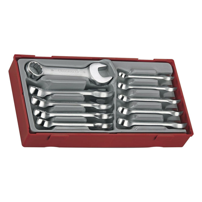 Teng Tools Stubby Combination Spanner Set TT1 10 Pieces Teng Tools - Town Tools 