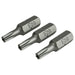 Faithfull Security S2 Grade Steel Screwdriver Bits T20S x 25mm (Pack 3) Faithfull - Town Tools