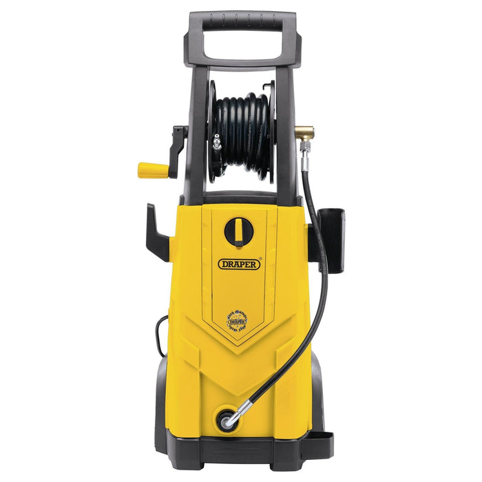 Draper 230V Pressure Washer, 2,200W, 165Bar, Yellow 03096 Draper - Town Tools 