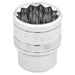 Draper HI-TORQ 12 Point Socket, 3/8" Sq. Dr., 1" 49484 Draper - Town Tools 