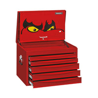 Teng Tools 26" Classic Full Depth Tool Chest 5 Drawers Red