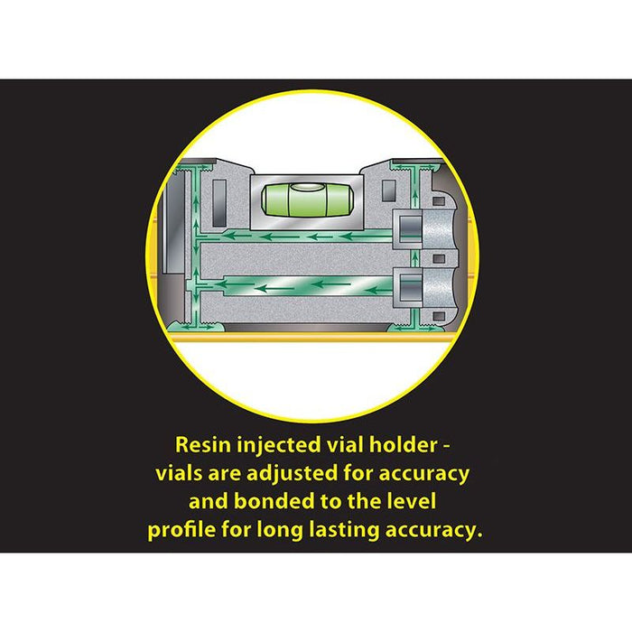 Stabila 70-90 Single Plumb Spirit Level 2 Vial 90cm Stabila - Town Tools
