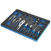 Bunker Pliers Set in EVA Foam Inlay (13 Piece) - DELTACH-561007