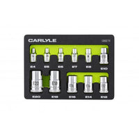 Carlyle Tools 11Pc External E Torx Star Socket Set