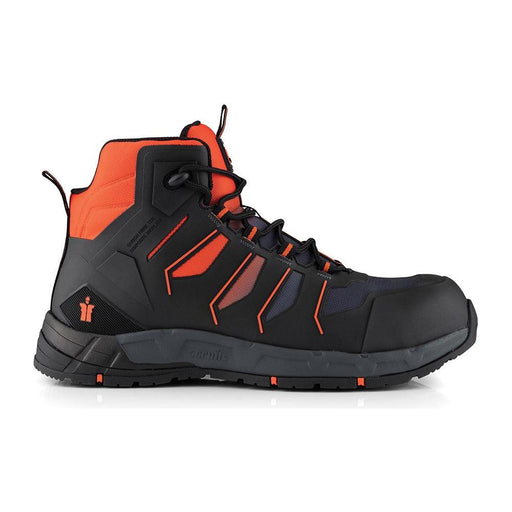 Scruffs Glide Safety Boot Black / Orange Size 9 / 43 Scruffs - Town Tools 