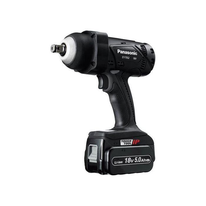 Panasonic EY7552 Heavy-Duty Impact Wrench 18V 2 x 5.0Ah Li-ion Panasonic - Town Tools