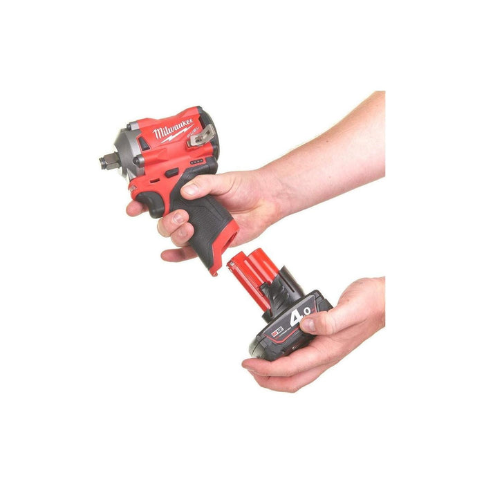 Milwaukee M12 FUEL sub compact 1/2in. impact wrench Milwaukee - Town Tools 