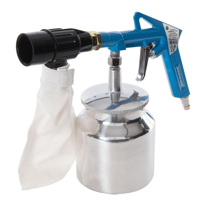 Silverline Recirculating Sandblasting Kit 6pce 03 - 4Bar (43 - 58psi) Silverline - Town Tools 