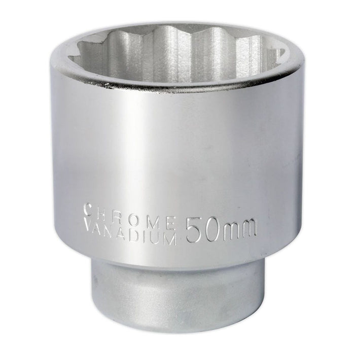 Sealey WallDrive Socket 50mm 3/4"Sq Drive S34/50 Sealey - Town Tools 