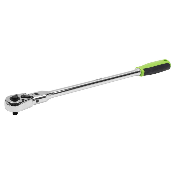 Siegen Siegen Long Flexi-Head Ratchet Wrench with Flip Reverse 1/4"Sq Drive Siegen - Town Tools 