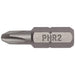 Teng Tools 1/4" PH G Bits 25mm PH2G 10 pcs Teng Tools - Town Tools 
