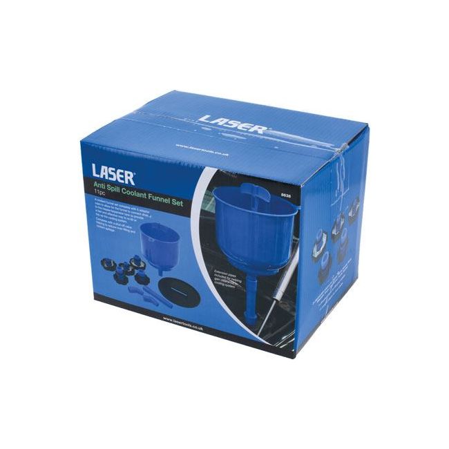 Laser Anti Spill Coolant Funnel Set 8638 Laser - Town Tools 