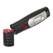 Sealey Rechargeable 360 Inspection Light 7 SMD & 3W SMD LED Black Lithium-ion Sealey - Town Tools 