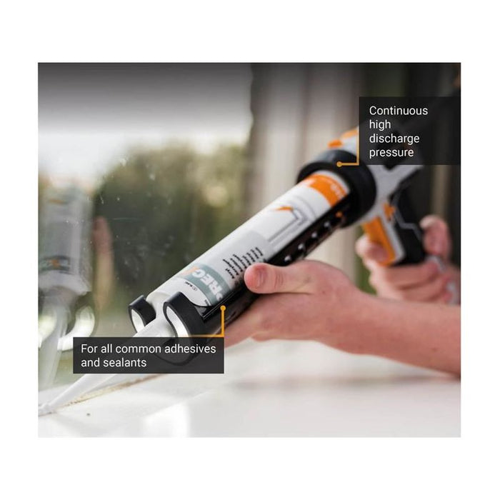 Batavia MAXXPUSH Caulking Gun with LED Light 6V (AA Batteries) Batavia - Town Tools