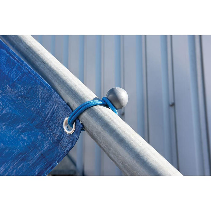 Silverline Tarpaulin Ball Bungees 10pk 175mm Silverline - Town Tools 